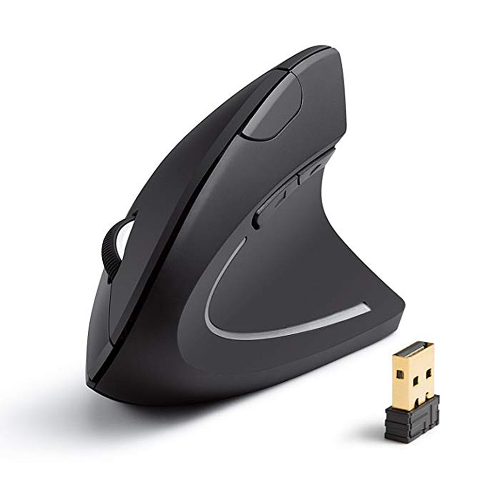 NEW Wireless Mouse Ergonomic Optical 2.4G 800/1200/1600DPI