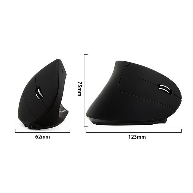 NEW Wireless Mouse Ergonomic Optical 2.4G 800/1200/1600DPI