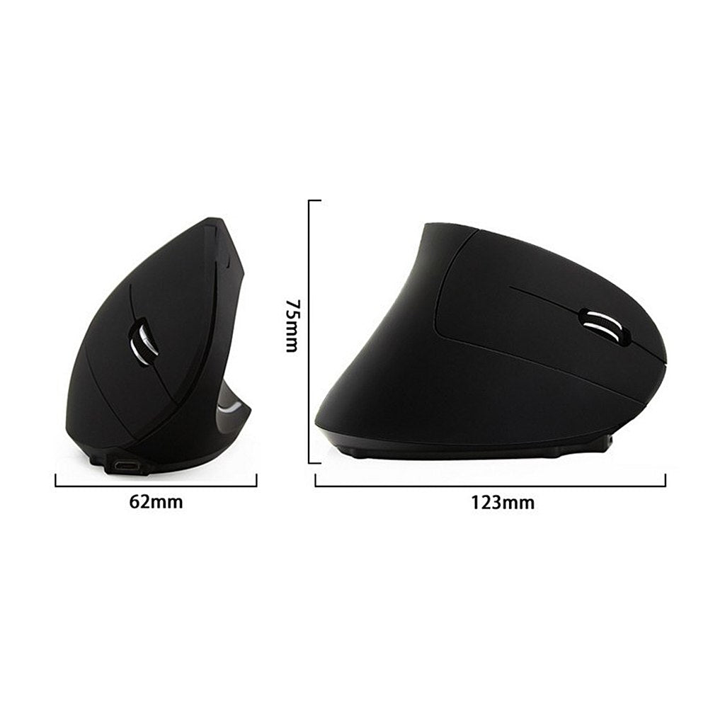 NEW Wireless Mouse Ergonomic Optical 2.4G 800/1200/1600DPI
